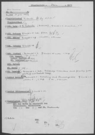 Flein: Visitationsbericht mit Pfarrbericht 1954