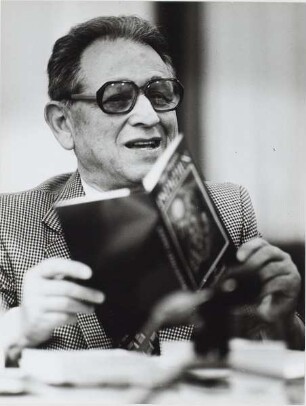 Hugo Huppert : Hugo Huppert (1902-1982) in der Akademie der Künste der DDR