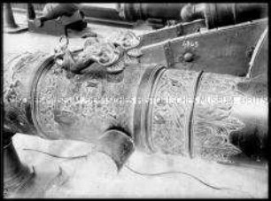 Halbe-Kartaune, 24-Pfünder, "Pallas Athene", Detail