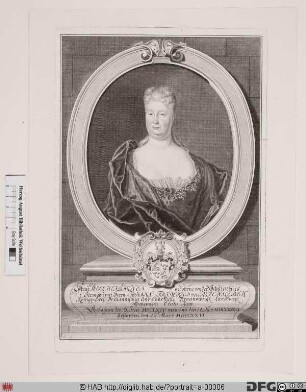Bildnis Adelheid Agnes von Alvensleben, geb. von der Schulenburg