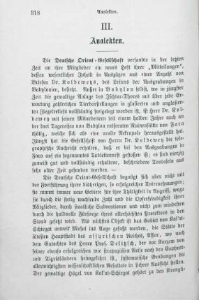 318-320 Analekten