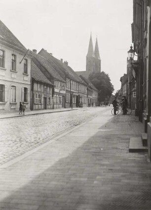 Stendal. Ansicht der Weberstraße, Juli 1920
