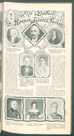 Dr. Roque Sáenz Peña : Mi "debut"
