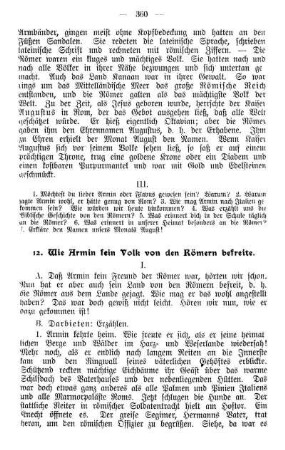 12. Wie Armin sein Volk von den Römern befreite