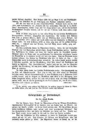 Culturgeschichte zur Patriarchenzeit : (Fortsetzung)