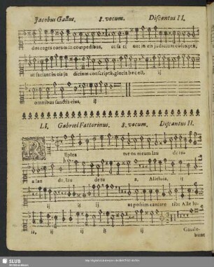 [Cantiones LI. bis L.XXV.]