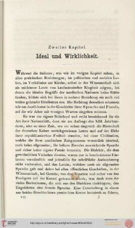 II. Ideal und Wirklichkeit