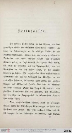 Bebenhausen