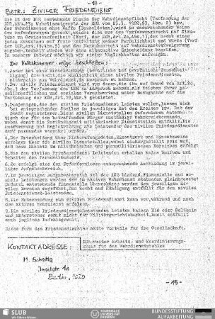 Ziviler Friedensdienst