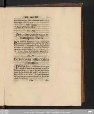 Tit. VIII. De coniungendis cum emancipatio liberis.