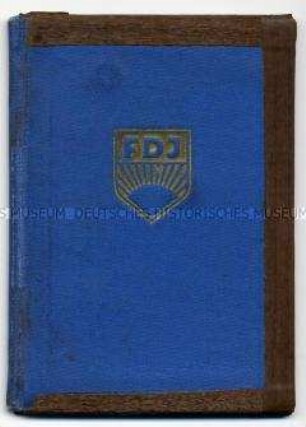 Mitgliedsbuch der Freien Deutschen Jugend (FDJ) - Personenkonvolut
