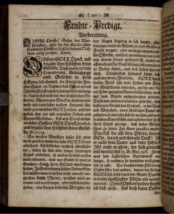 Erndte-Predigt – Am Fest-Tage Michaelis
