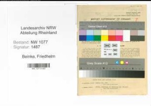 Entnazifizierung Friedhelm Beinke , geb. 01.11.1919 (Polizist)