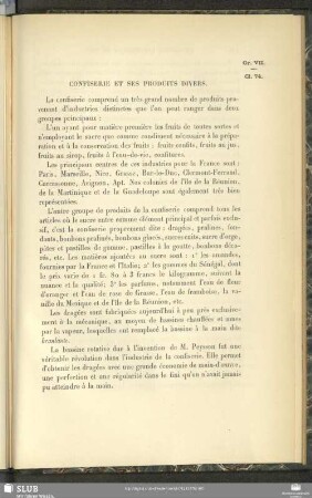 Confiserie Et Ses Produits Divers