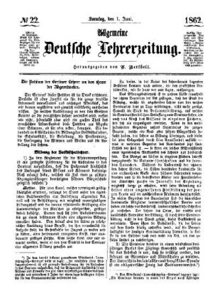 Die Petition der Berliner Lehrer an das Haus der Abgeordneten