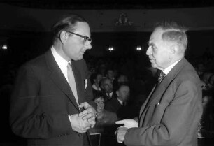 9. Tagung 1959 Physiker: ?, Otto Hahn