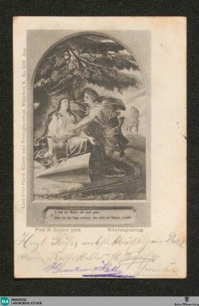 [13]: Nibelungenring. Siegfried Szene 22: O Heil der Mutter, die mich gebar: dass ich das Auge erschaut, das jetzt mir Seli-gem strahlt!
