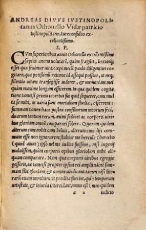 Theocriti Syracusani Poetae Clarissimi Idyllia trigintasex