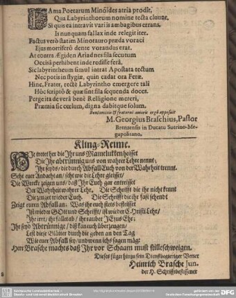 Kling-Reime