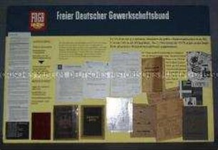 Ausstellungstafel zum Thema "Innen-Leben DDR"