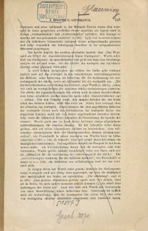 Thieme - Preusser, Wörterbuch der englischen u. deutschen Sprache : (Rezension.) [S.-Abdr. aus Anglia. Beiblatt. 7. Jahrg. Mai 1896. April 1897.]