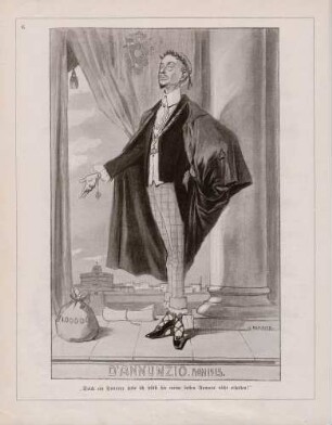 "D'Annunzio. Rom 1915"