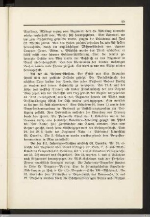 Bei der 111. Infanterie-Division nördlich St. Quentin