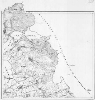 [Topographische Karte (Äquidistantenkarte) Sachsen 1:25.000]