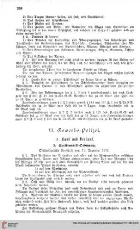 Gewerbe=Polizei