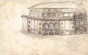 Hildebrand, Adolf von; Wien (Österreich); Theaterbau für Wien - Perspektive