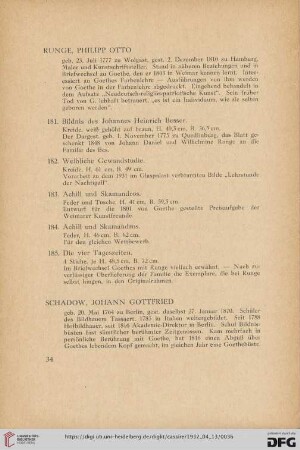Schadow, Johann Gottfried (Nr. 186-195)