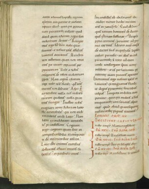Capitula (Verzeichnis der Homilien XXI-XL)