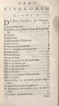 Ordo Titulorum
