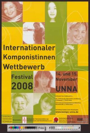Internationaler Komponistinnen Wettbewerb : Festival 2008 Unna