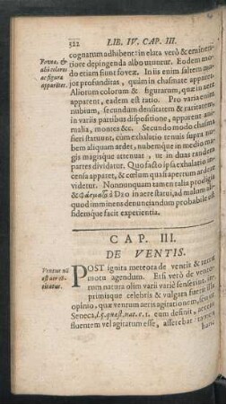 Cap. III. De Ventis