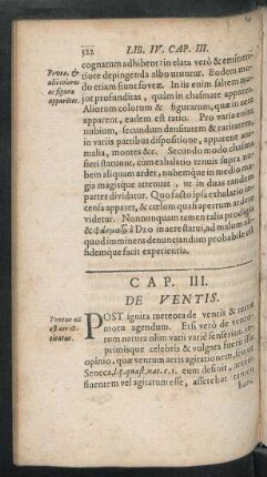 Cap. III. De Ventis