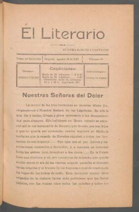 Nuestras Señoras del Dolor : [Traducción]
