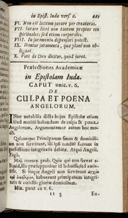 Praelectiones Academicae In Epistolam Judae