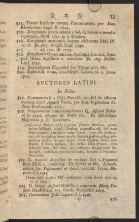 Auctores Latini
