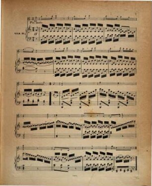 Potpourri pour piano et flûte ou violon sur des motifs de l'opéra Robin des bois (Der Freischütz), musique de Charles Marie de Weber : op. 122