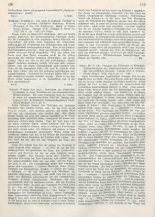 107 [Rezension] Weidner, Revere Franklin, Biblical theology of the Old Testament based on Oehler