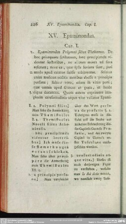 XV. Epaminondas