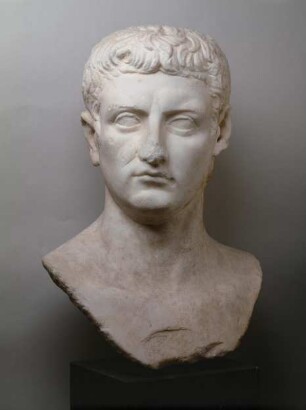 Büste: Porträt des Kaisers Claudius (umgearbeitet aus einer Caligula-Statue)