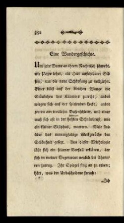 Eine Wundergeschichte