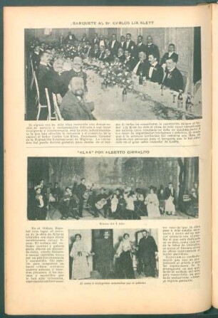 Banquete al sr. Carlos Lix Klett