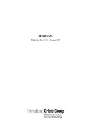 After Gaza