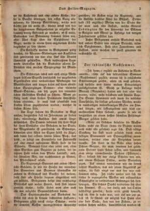 Das Heller-Magazin : e. Zeitschr. zur Verbreitung gemeinnütziger Kenntnisse, besorgt von e. Gesellschaft Gelehrter. 1840
