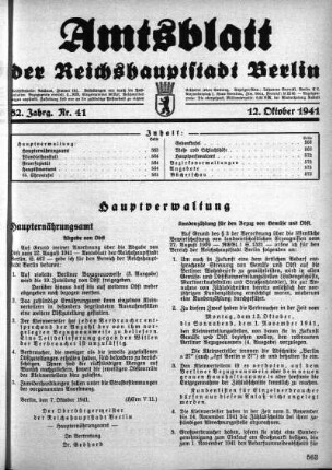 1941,41: Nr. 41, 12. Oktober 1941