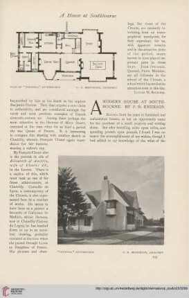 23.1904 =Nr. 91: A modern house at Southbourne