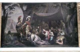 Alexander der Große und die Familie des Darius